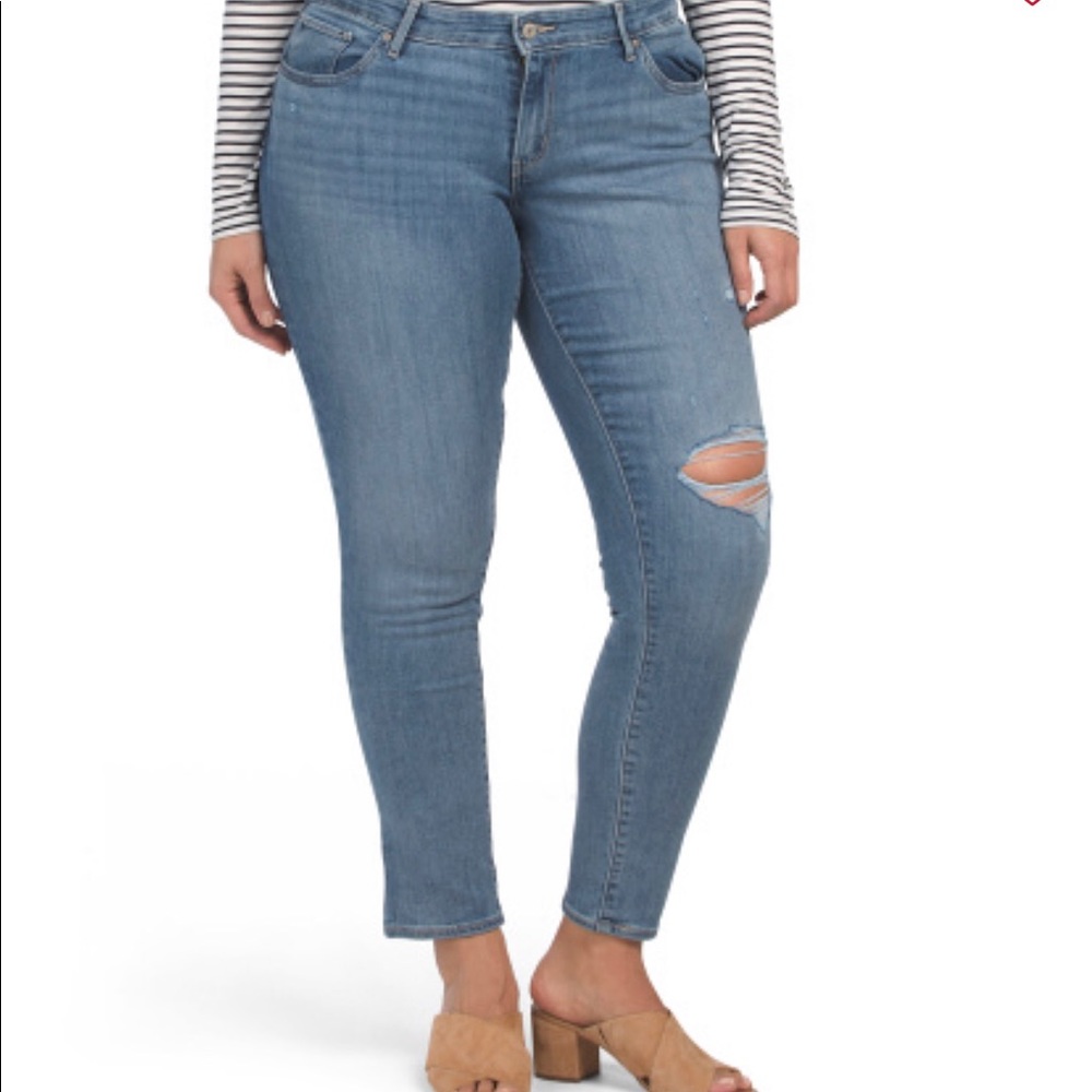 Levi’s Plus 711 Skinny Outta Time Jeans